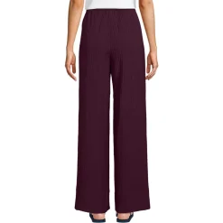 Weite Crinkle-Hose für Damen