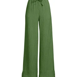 Weite Crinkle-Hose für Damen