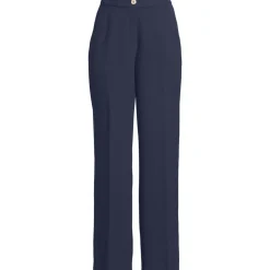 Weite Crêpe-Hose für Damen