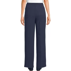Weite Crêpe-Hose für Damen