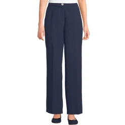 Weite Crêpe-Hose für Damen