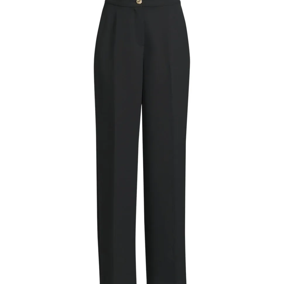 Weite Crêpe-Hose für Damen