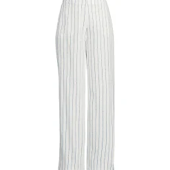 Weite Hose im Leinenmix für Damen