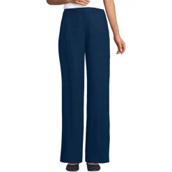 Weite Hose im Leinenmix für Damen