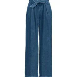 Weite Paperbag-Jeans für Damen