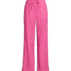 Weite Premium Reinleinen-Schlupfhose für Damen