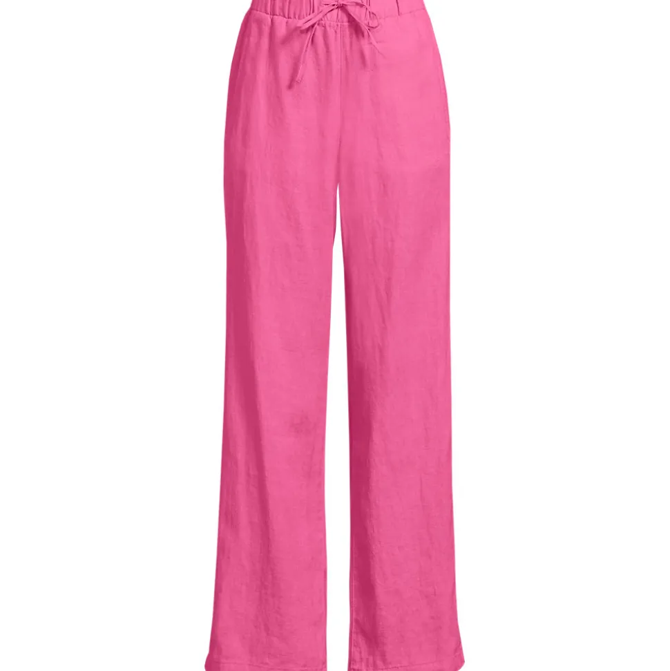 Weite Premium Reinleinen-Schlupfhose für Damen