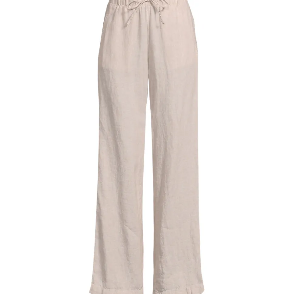 Weite Premium Reinleinen-Schlupfhose für Damen