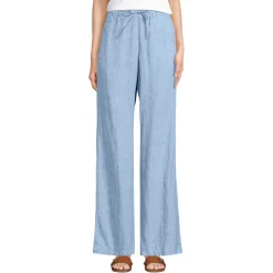 Weite Premium Reinleinen-Schlupfhose für Damen