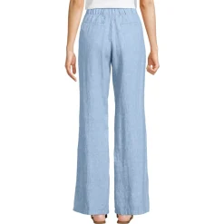 Weite Premium Reinleinen-Schlupfhose für Damen
