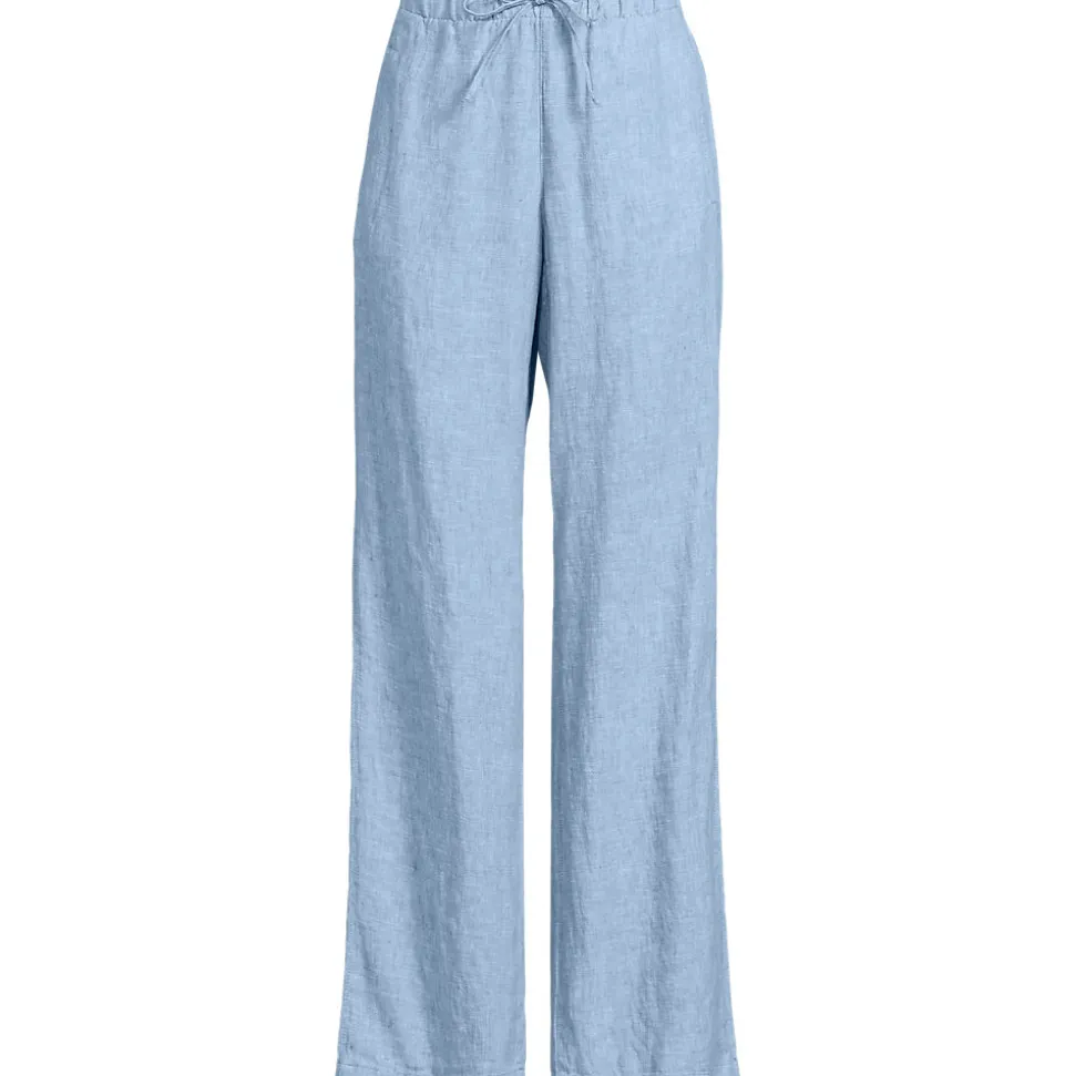 Weite Premium Reinleinen-Schlupfhose für Damen