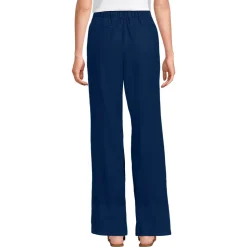 Weite Premium Reinleinen-Schlupfhose für Damen