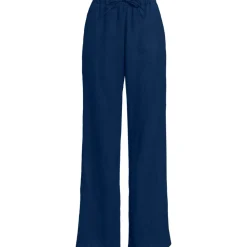 Weite Premium Reinleinen-Schlupfhose für Damen