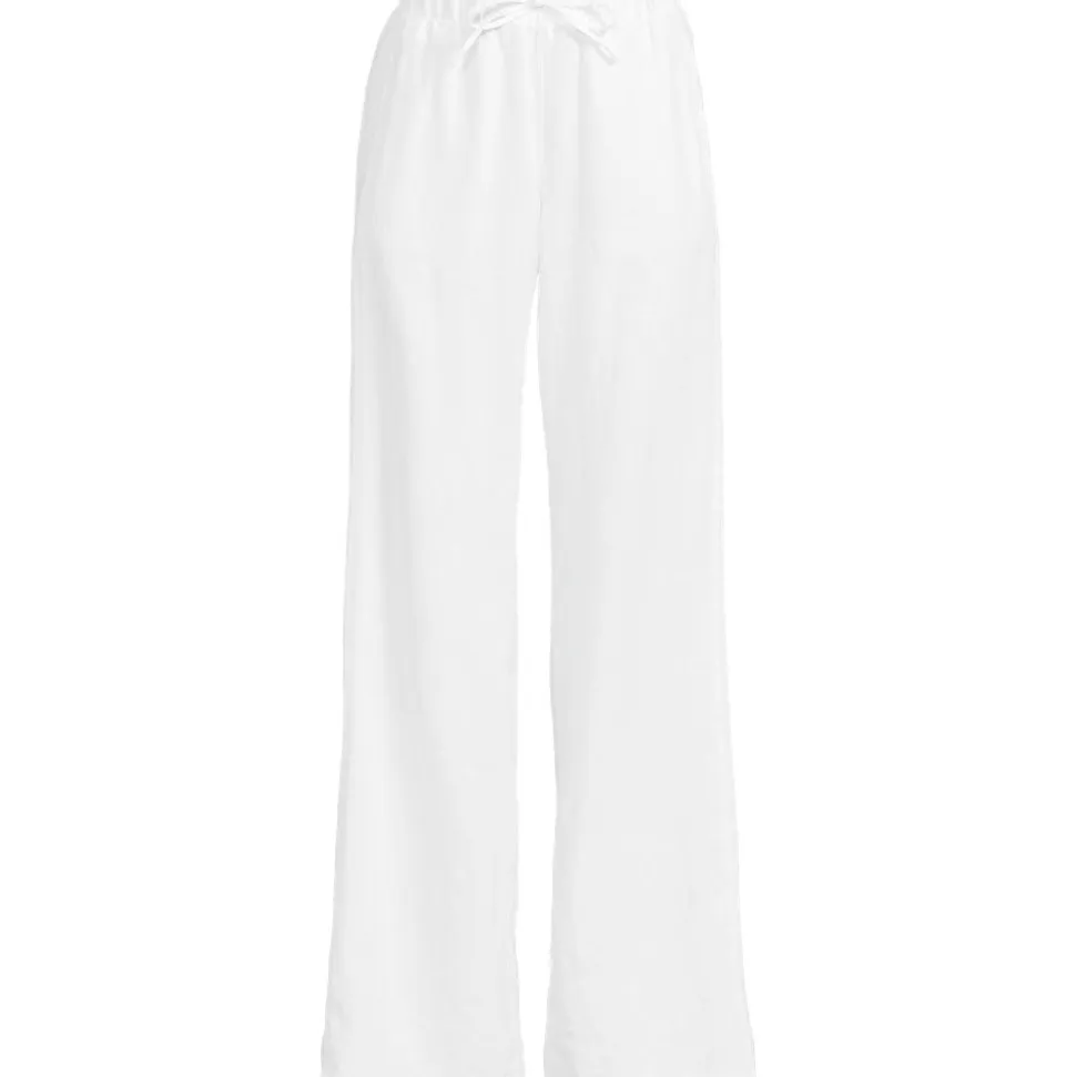 Weite Premium Reinleinen-Schlupfhose für Damen