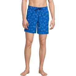 Wendbare Badeshorts für Herren, 18 cm