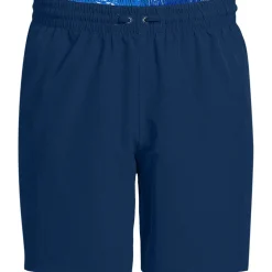 Wendbare Badeshorts für Herren, 18 cm