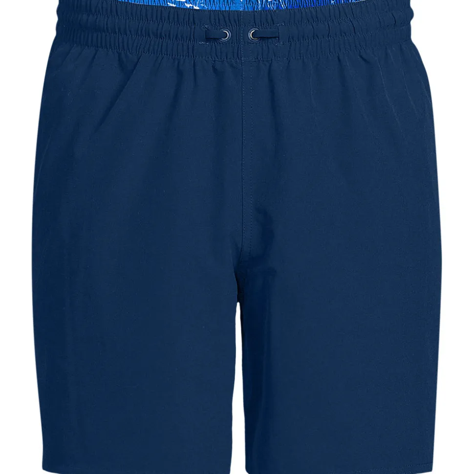 Wendbare Badeshorts für Herren, 18 cm