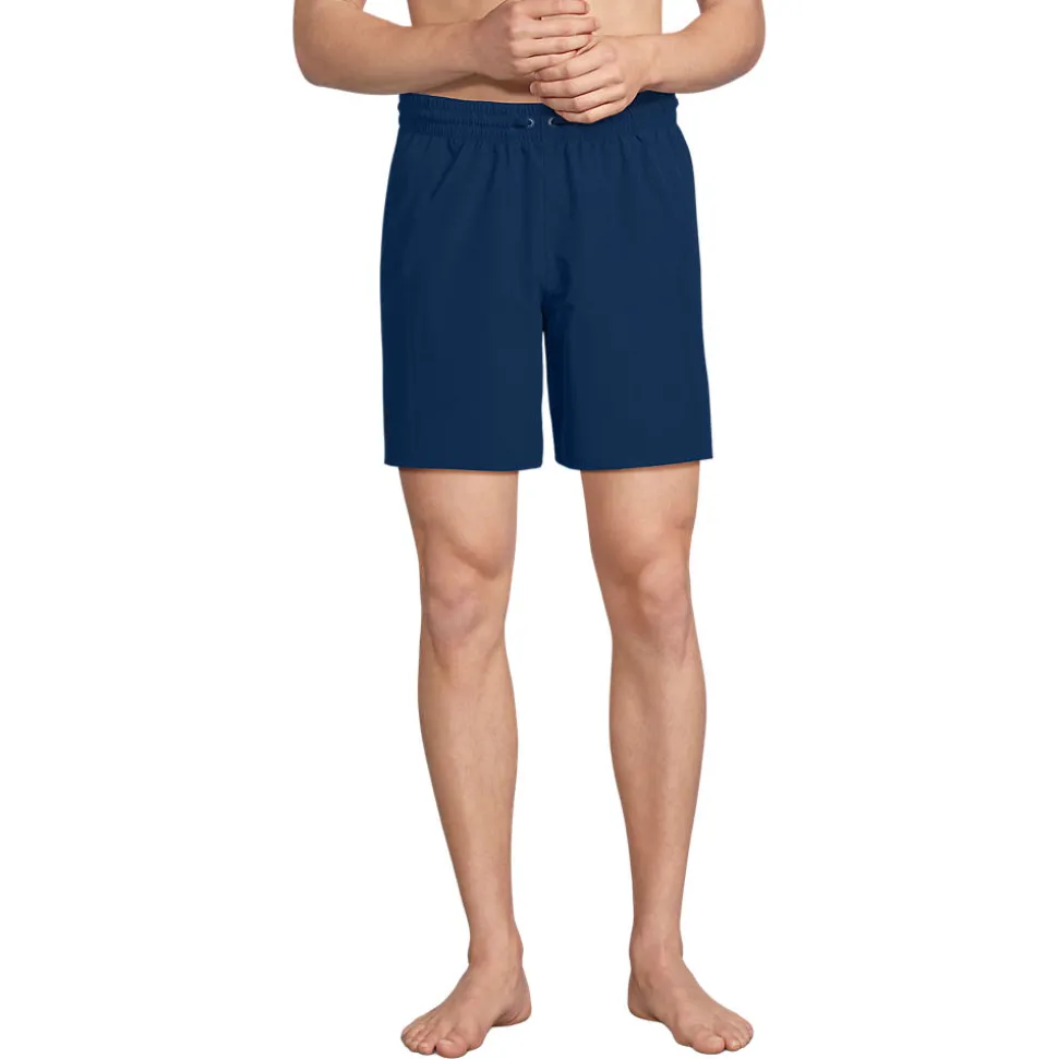 Wendbare Badeshorts für Herren, 18 cm