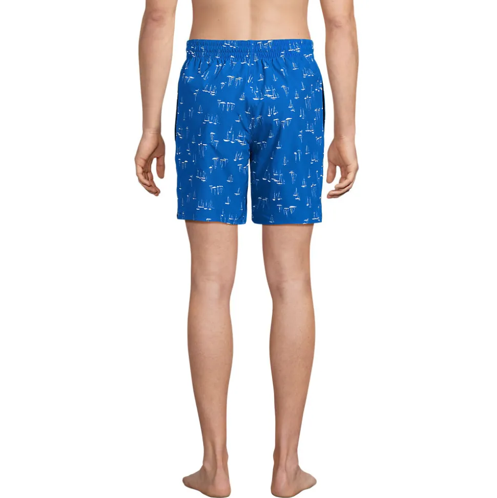 Wendbare Badeshorts für Herren, 18 cm
