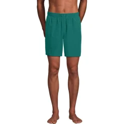 Wendbare Badeshorts für Herren, 18 cm