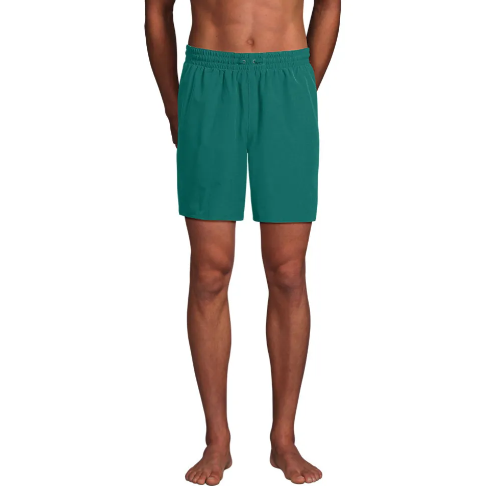 Wendbare Badeshorts für Herren, 18 cm