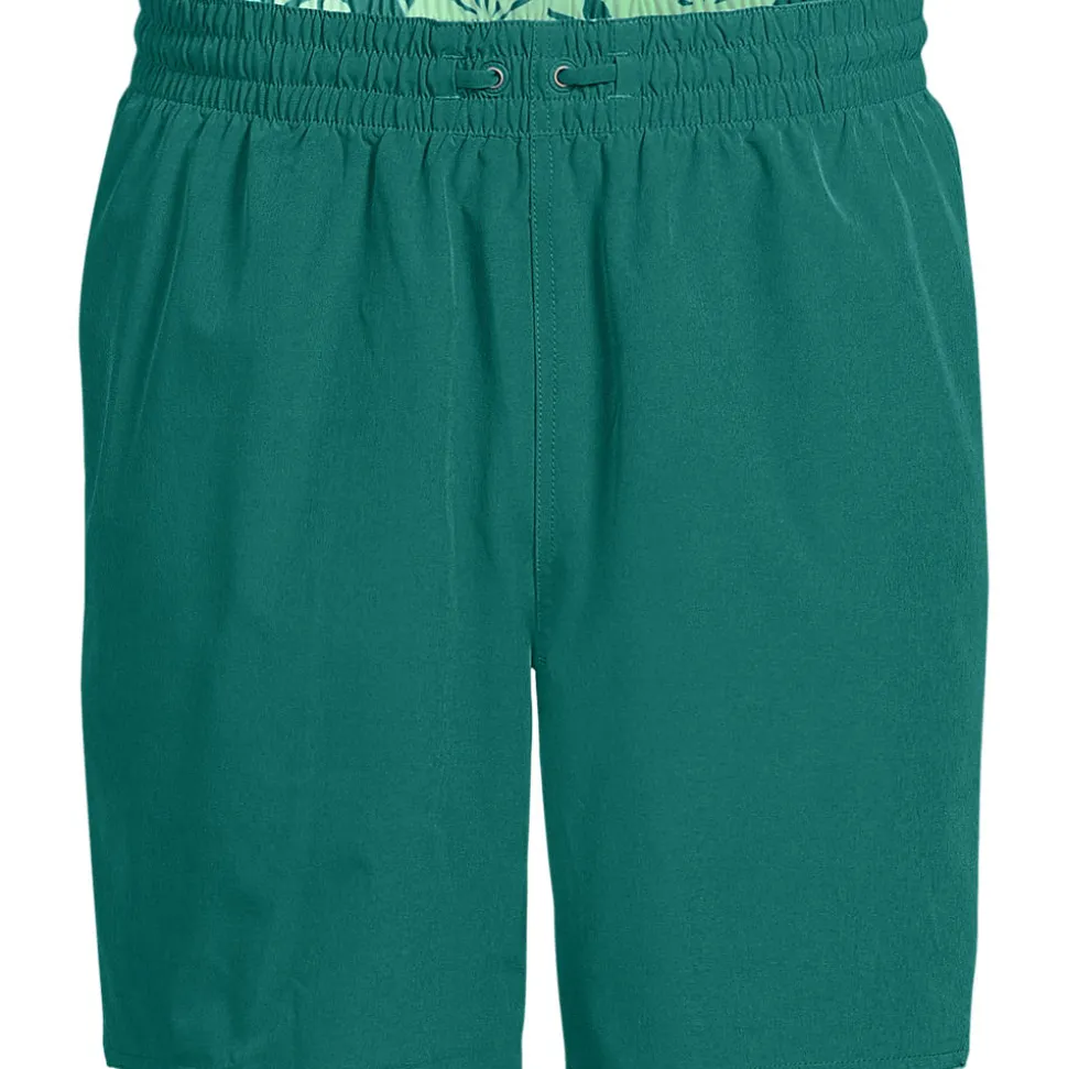 Wendbare Badeshorts für Herren, 18 cm