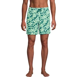 Wendbare Badeshorts für Herren, 18 cm
