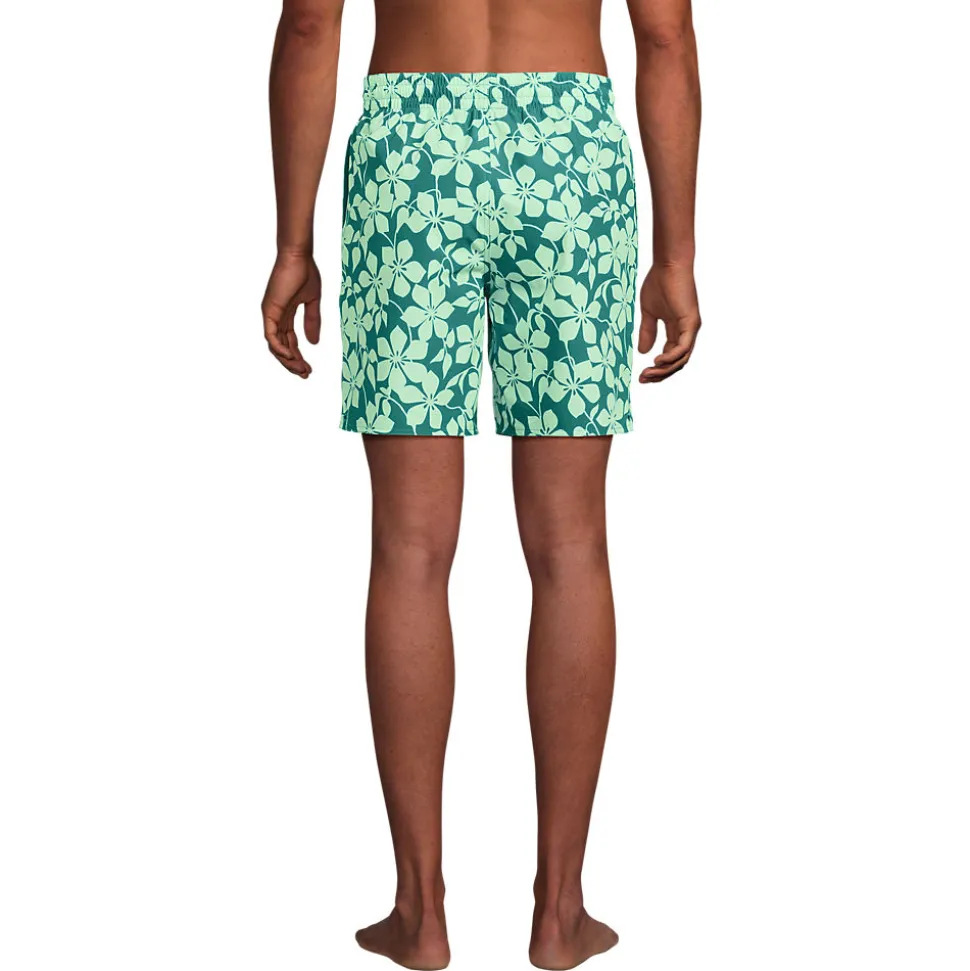 Wendbare Badeshorts für Herren, 18 cm