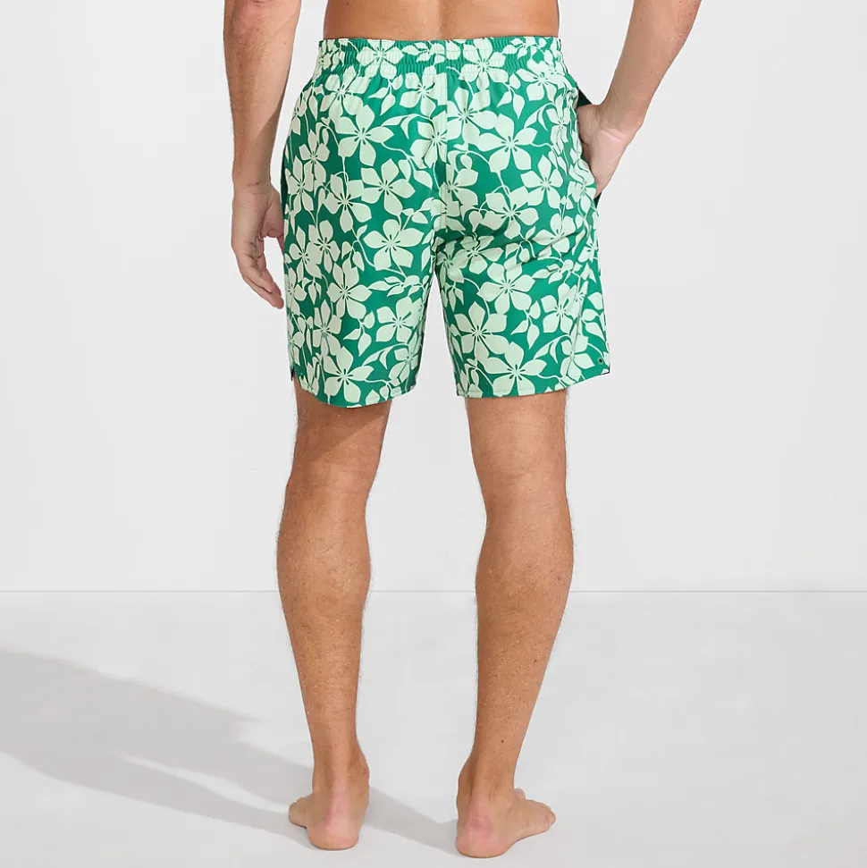Wendbare Badeshorts für Herren, 18 cm