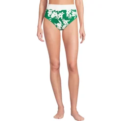Wendbare Bikinihose mit extra hohem Beinausschnitt, High Waist, für Damen