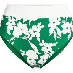 Wendbare Bikinihose mit extra hohem Beinausschnitt, High Waist, für Damen