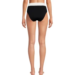 Wendbare Bikinihose mit extra hohem Beinausschnitt, High Waist, für Damen