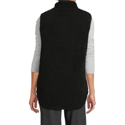 Wendbare, gesteppte Sherpa-Fleeceweste für Damen