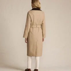 Wendbarer Trenchcoat mit Gürtel für Damen