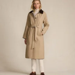 Wendbarer Trenchcoat mit Gürtel für Damen