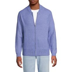 Wool Touch Cardigan mit Reißverschluss für Herren