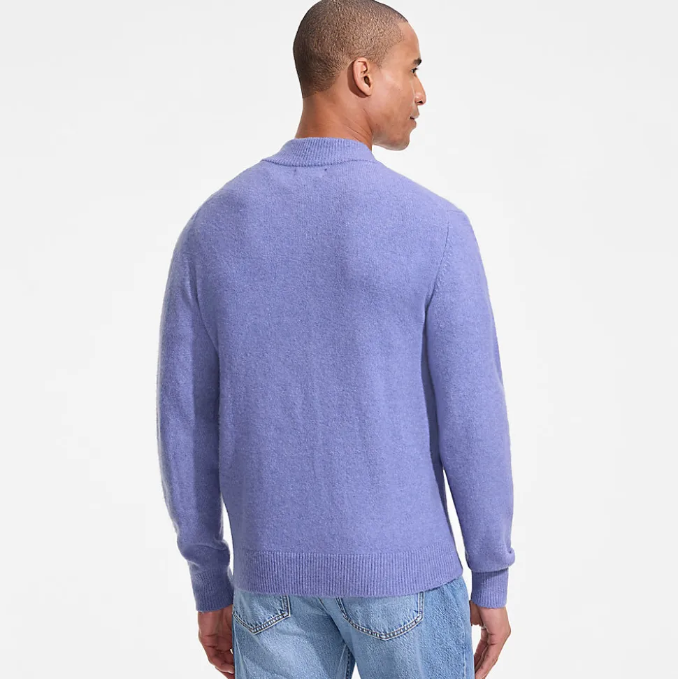 Wool Touch Cardigan mit Reißverschluss für Herren