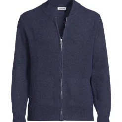 Wool Touch Cardigan mit Reißverschluss für Herren