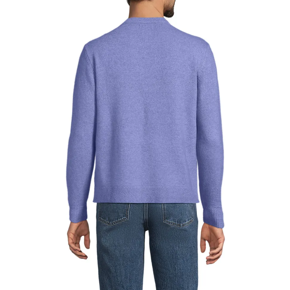 Wool Touch Rundhals-Pullover für Herren