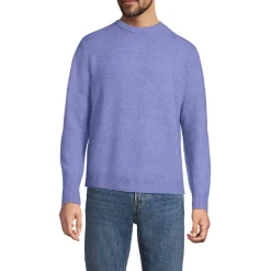 Wool Touch Rundhals-Pullover für Herren