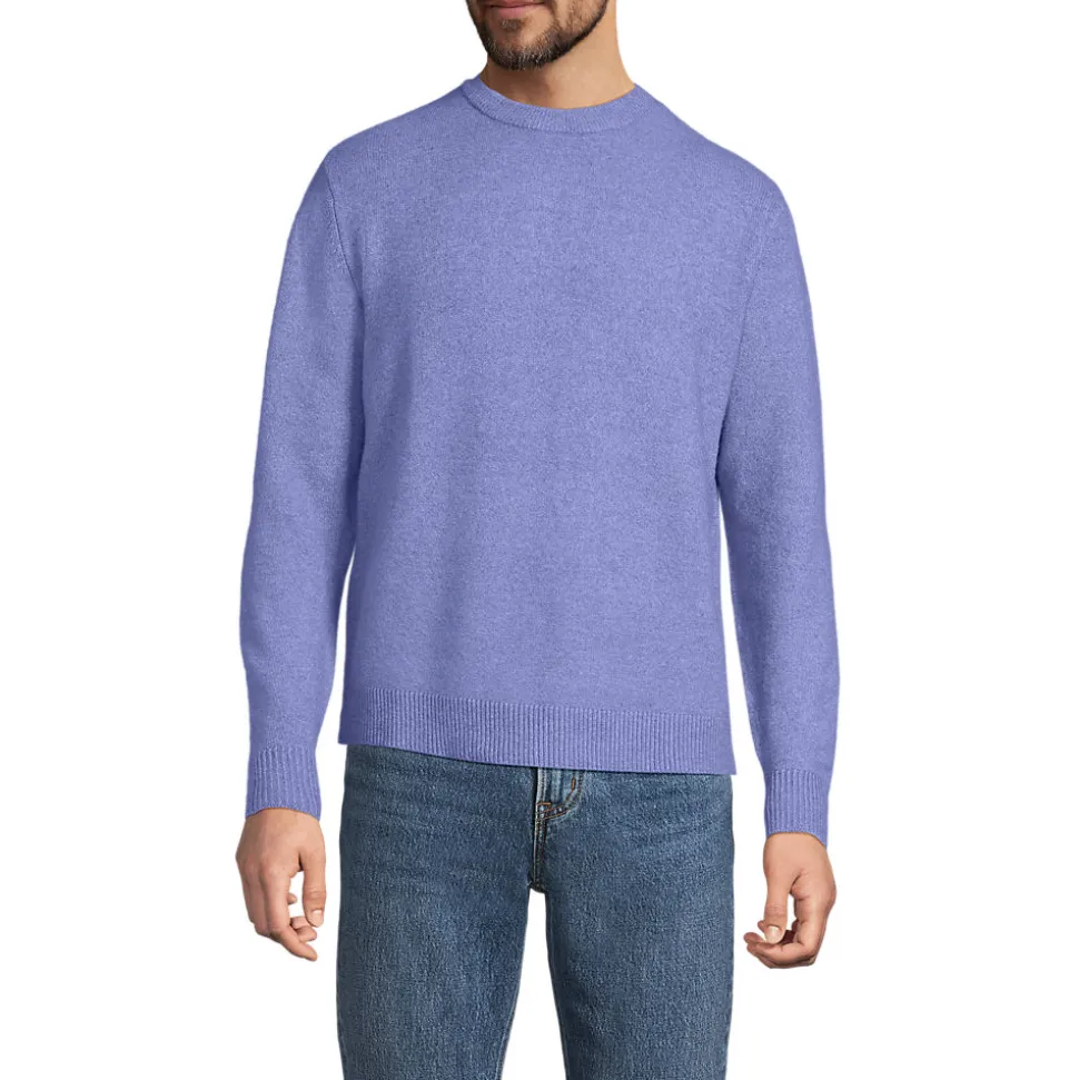 Wool Touch Rundhals-Pullover für Herren