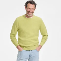 Wool Touch Rundhals-Pullover für Herren