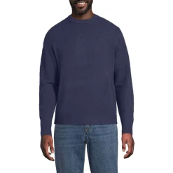 Wool Touch Rundhals-Pullover für Herren