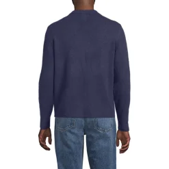 Wool Touch Rundhals-Pullover für Herren