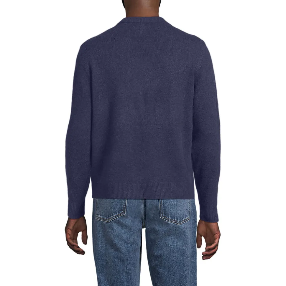 Wool Touch Rundhals-Pullover für Herren