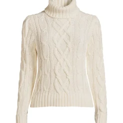 Zopfmuster-Rollkragenpullover DRIFTER für Damen