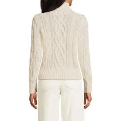 Zopfmuster-Rollkragenpullover DRIFTER für Damen