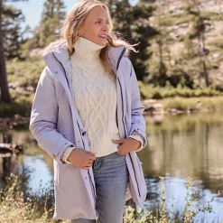 Zopfmuster-Rollkragenpullover DRIFTER für Damen