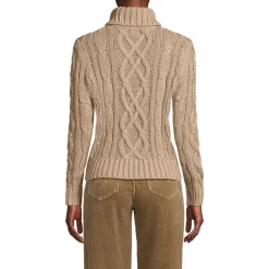 Zopfmuster-Rollkragenpullover DRIFTER für Damen